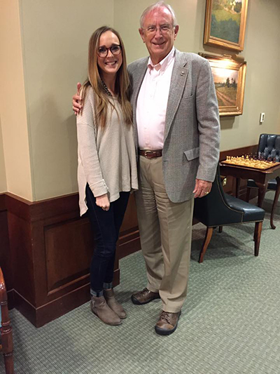 Coleman Ross with Stephanie Westen